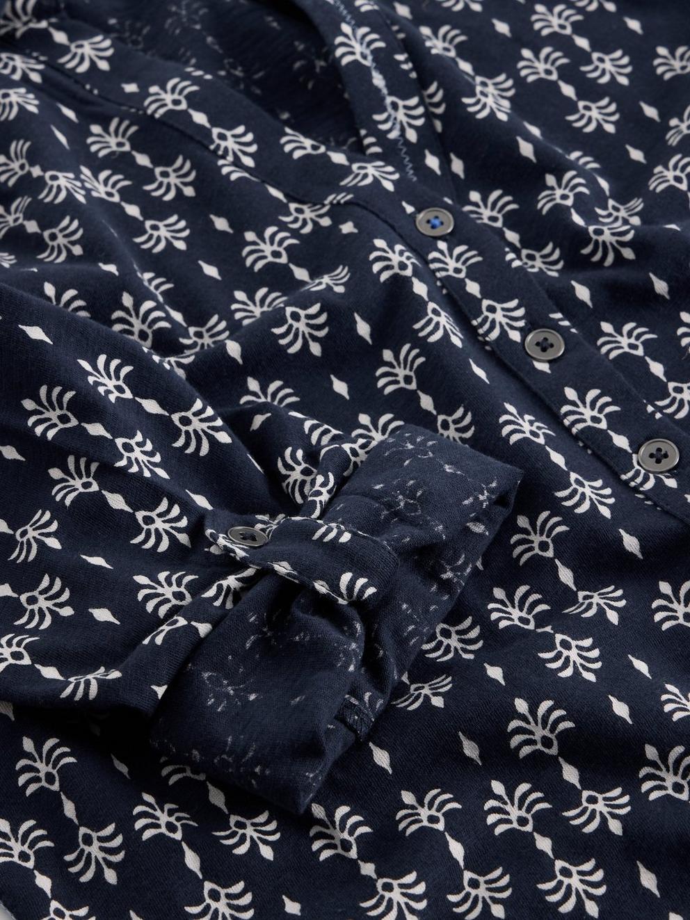 ANNIE JERSEY MID LENGTH SHIRT