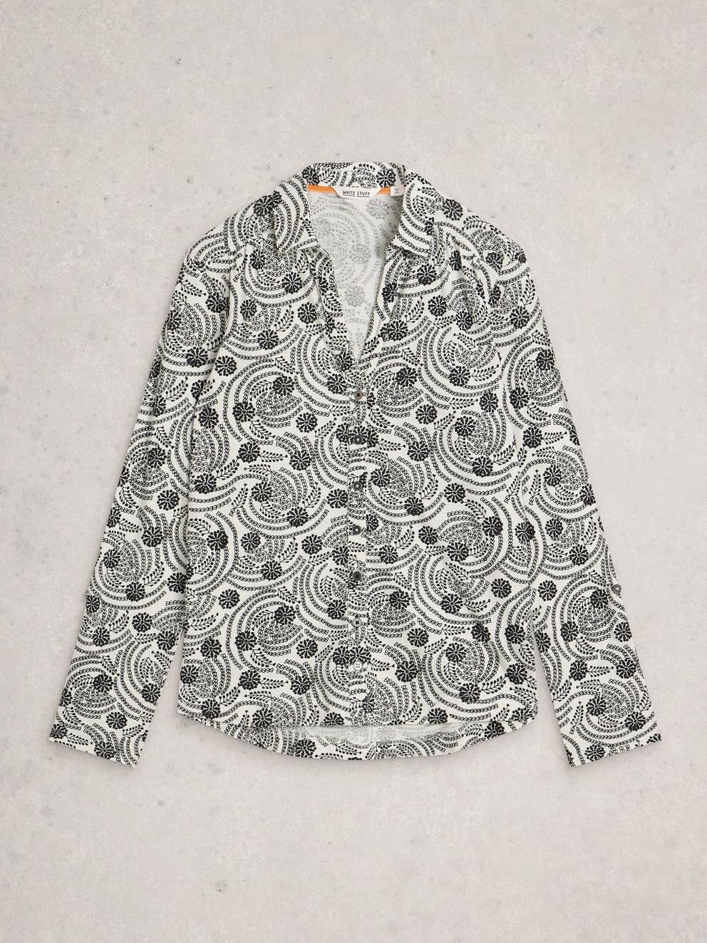 ANNIE JERSEY MID LENGTH SHIRT