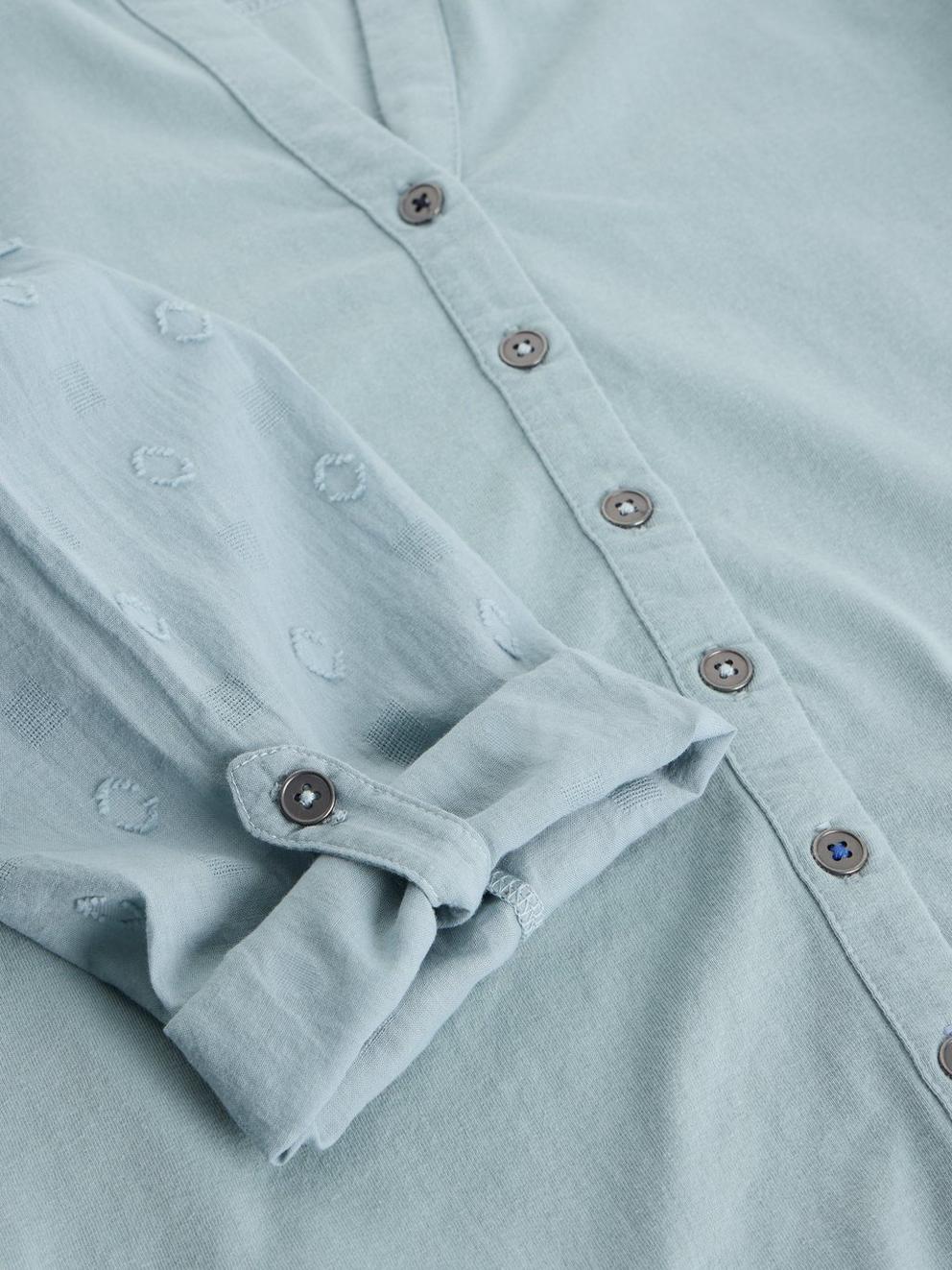 ANNIE MIX JERSEY SHIRT