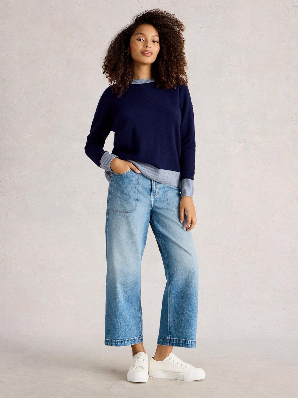 CREW CASHMERE JUMPER