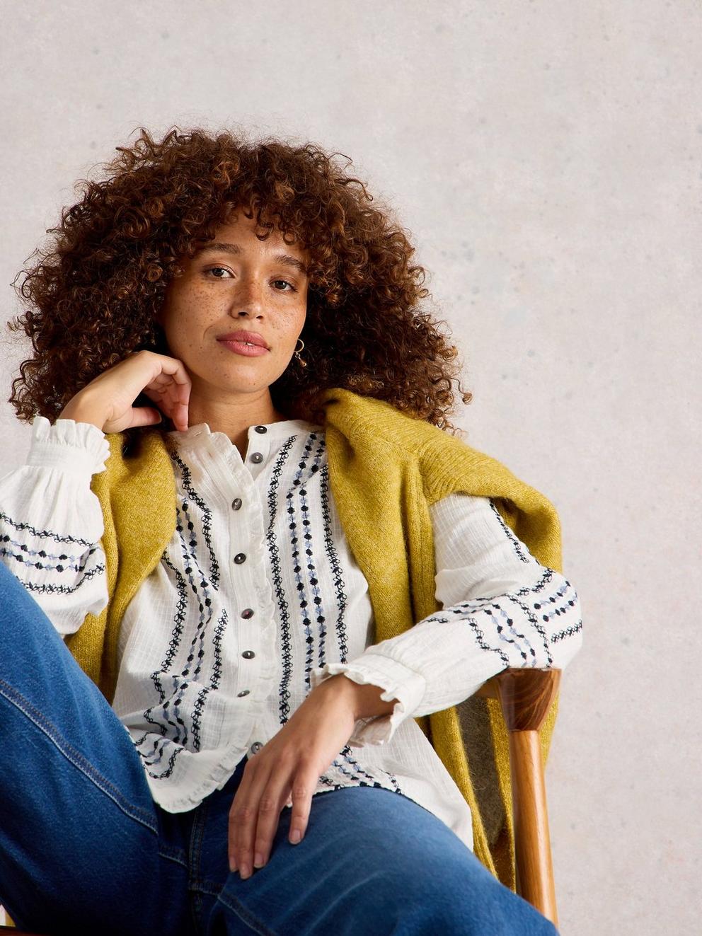 Naomi Embroidered Shirt