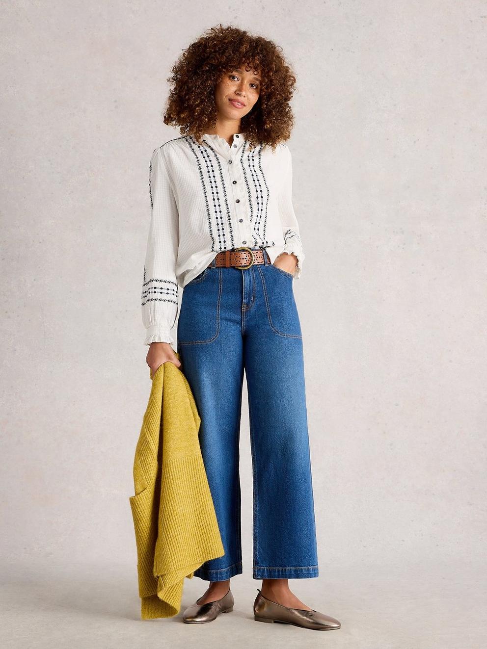 Naomi Embroidered Shirt