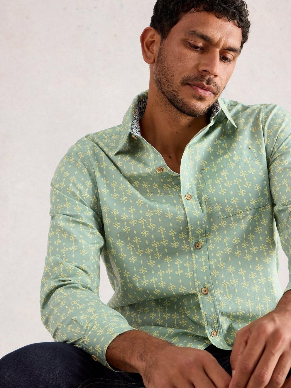 Finsbury Batik Print Shirt