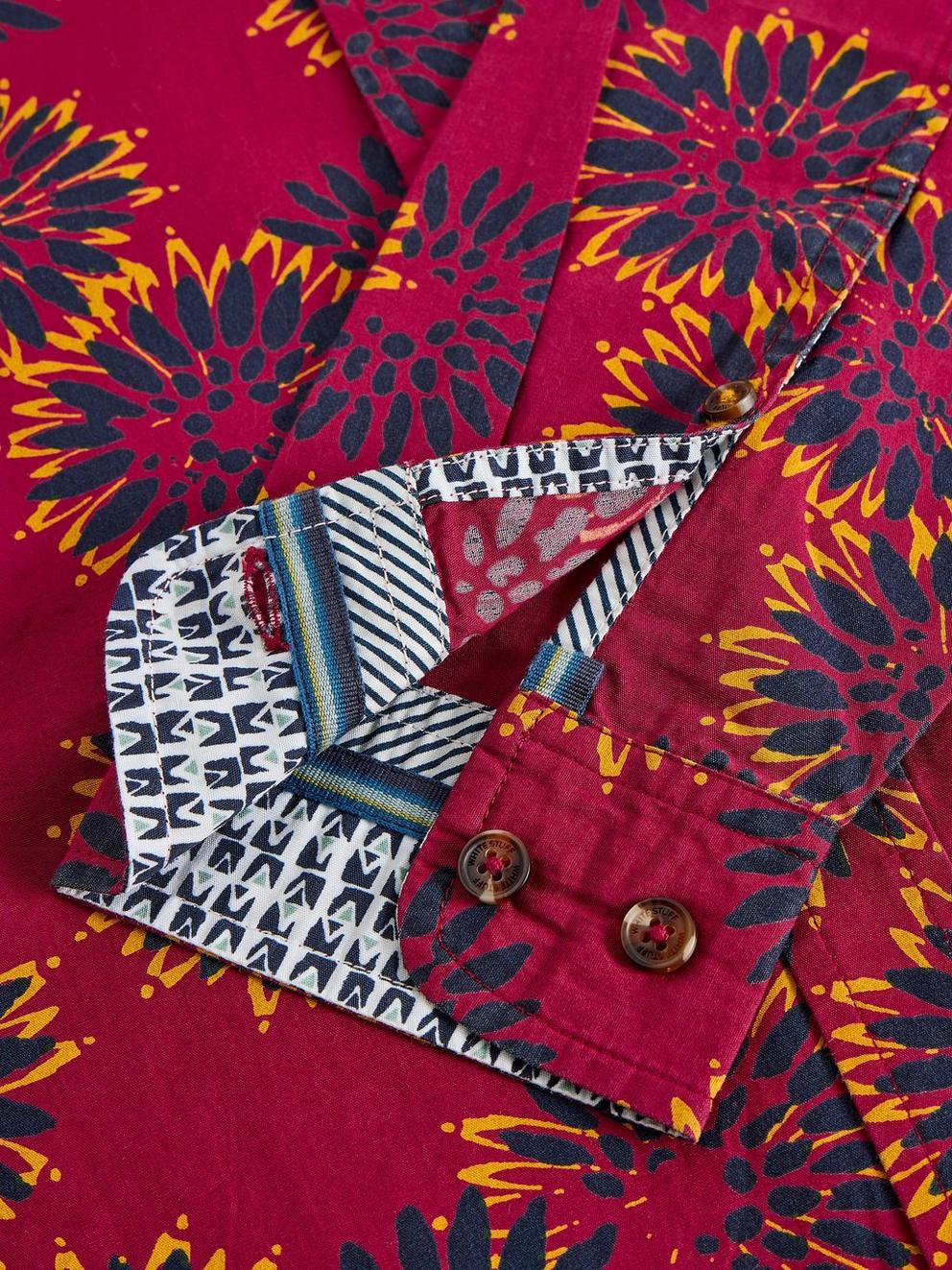 Finsbury Block Print Shirt