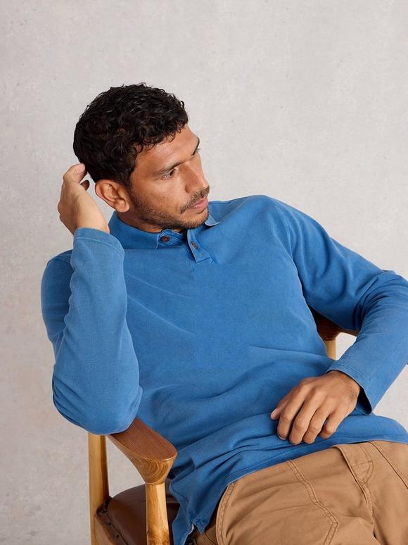 Utility Long Sleeve Polo