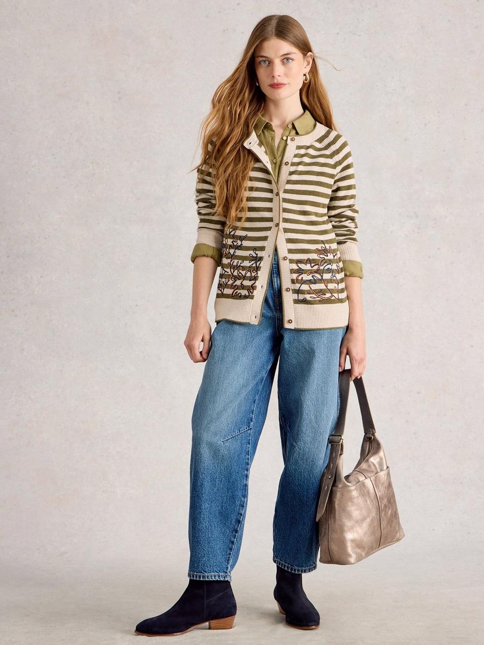 LULU EMB CARDI