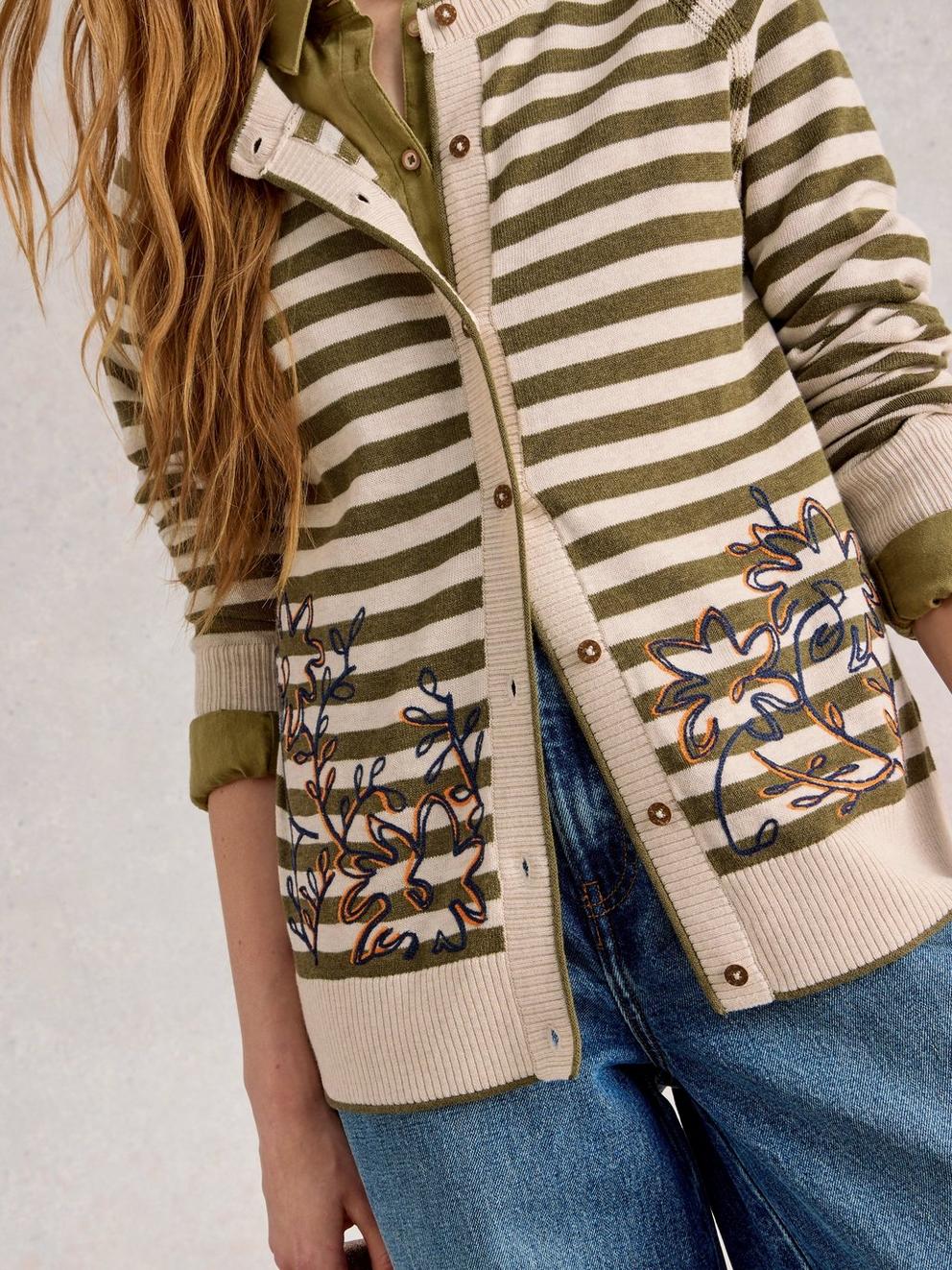 LULU EMB CARDI
