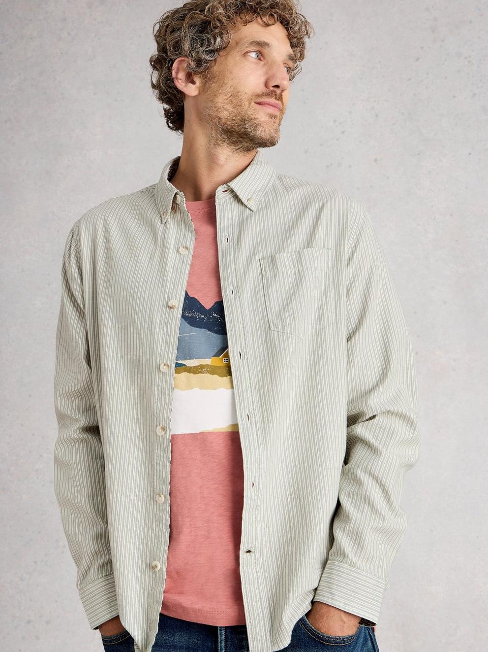 Stamford Mini Stripe Shirt