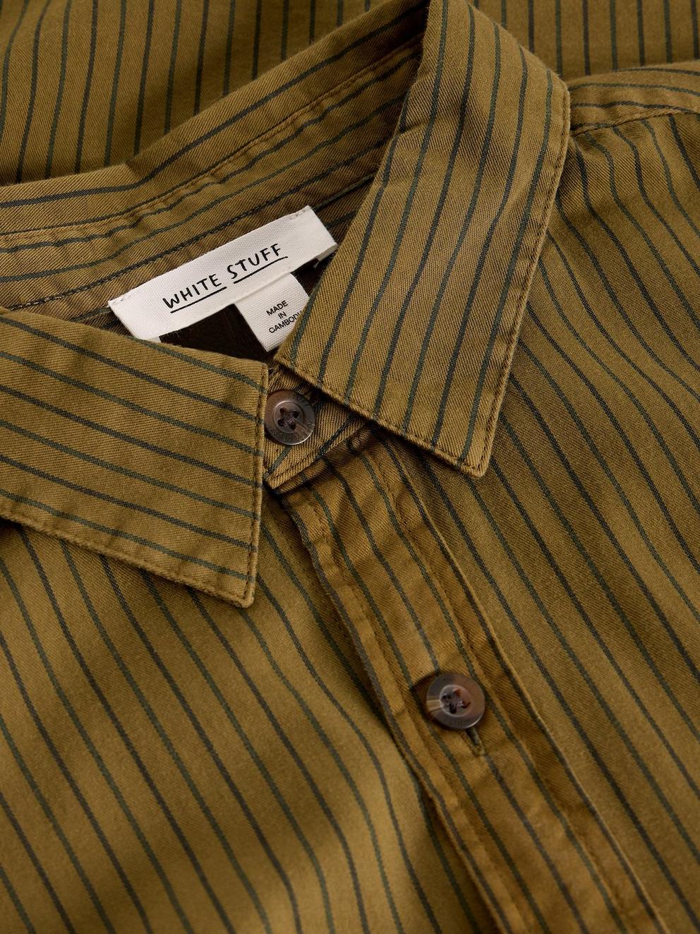 Stripe Twill Shirt