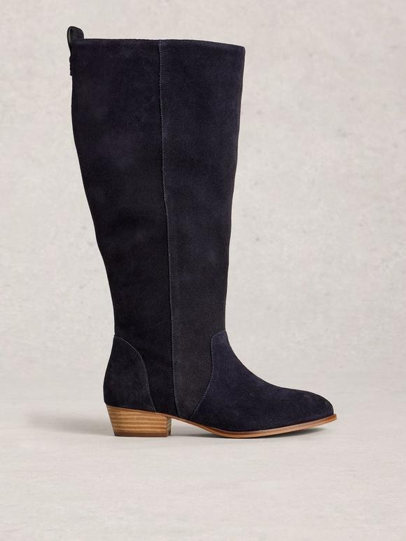 Willow Knee High Suede Boot