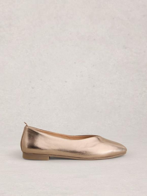 Cheri Ballerina Leather Pump