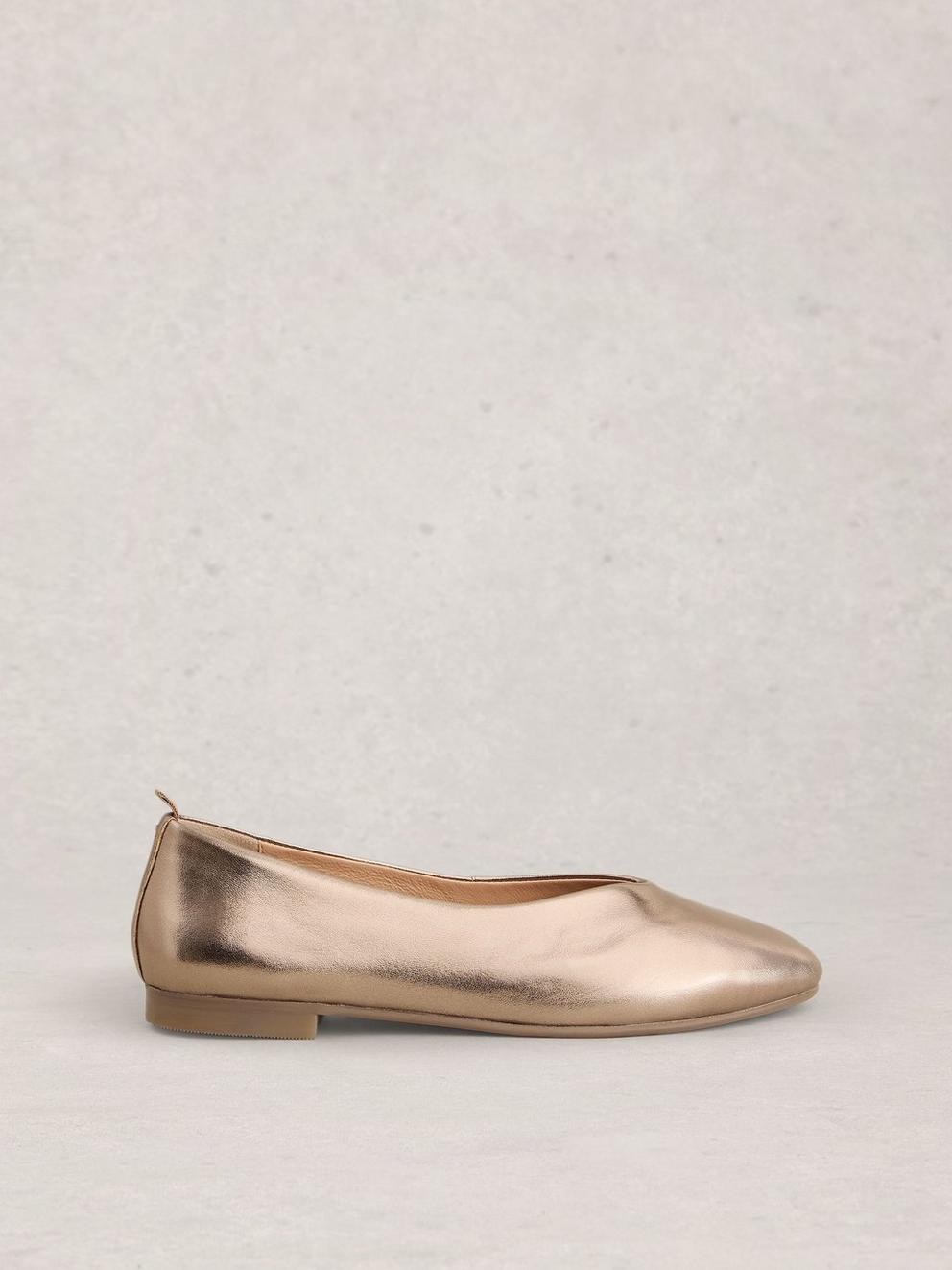 Cheri Ballerina Leather Pump