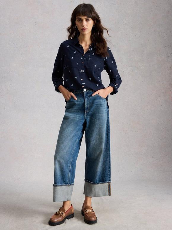 Sophie Collared Organic Cotton Shirt