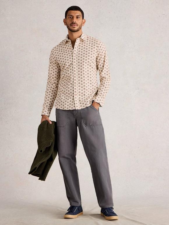 Salcombe Spot Fan Print Shirt