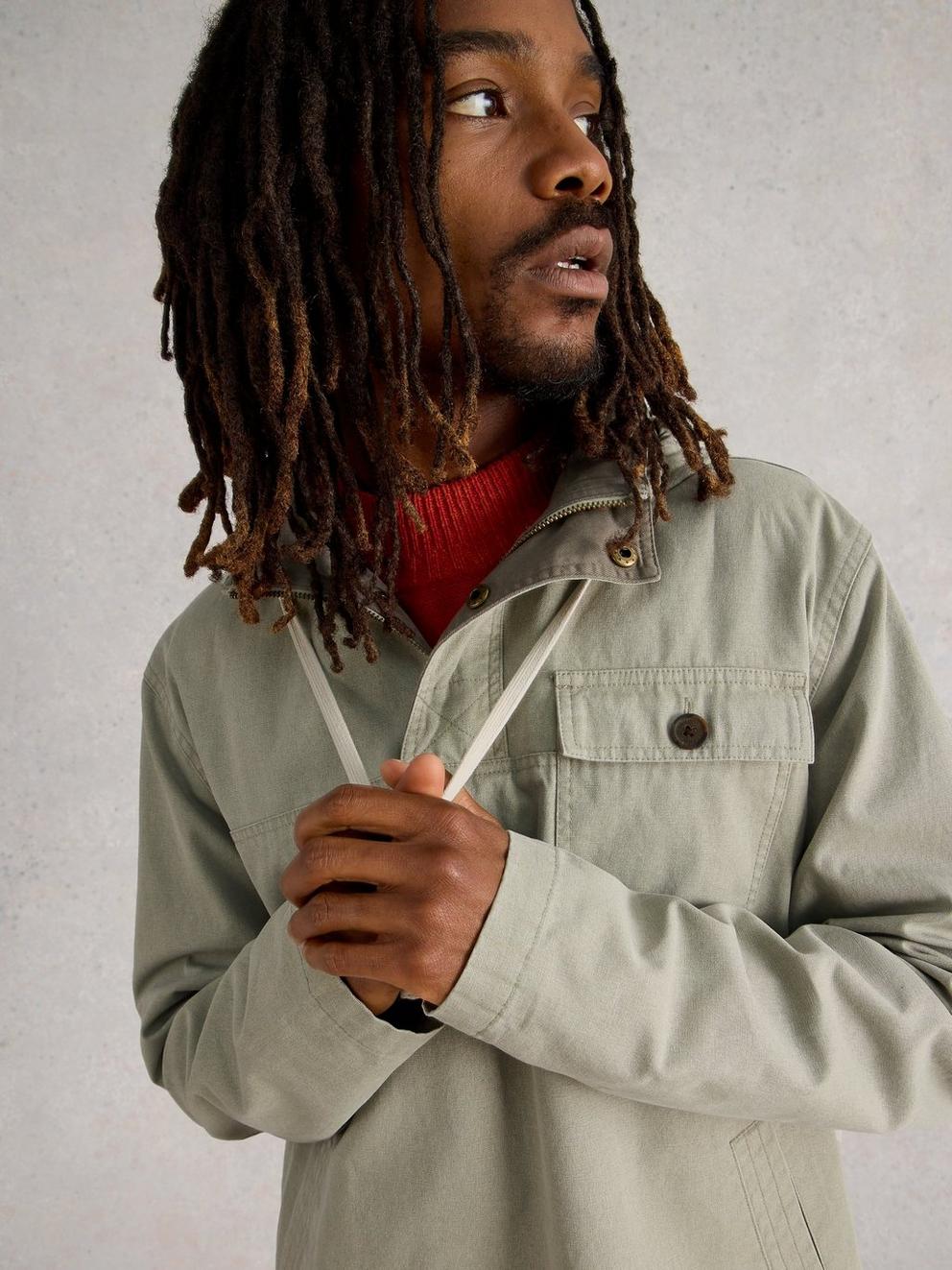 Utility Hooded Jacket