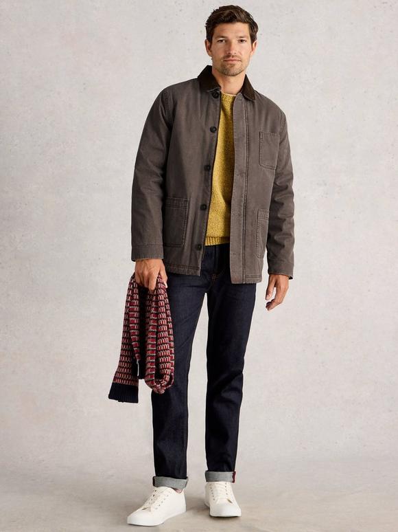 Utility Borg Lined Jacket