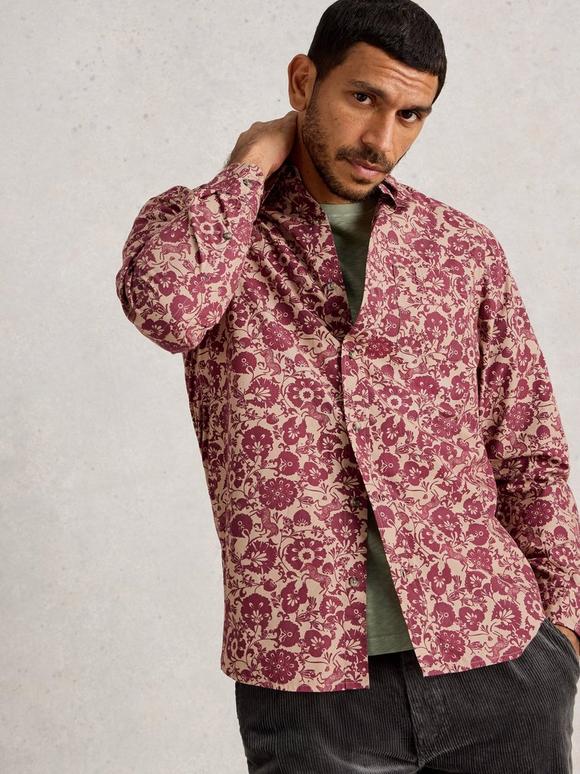 Finsbury Folk Print Shirt