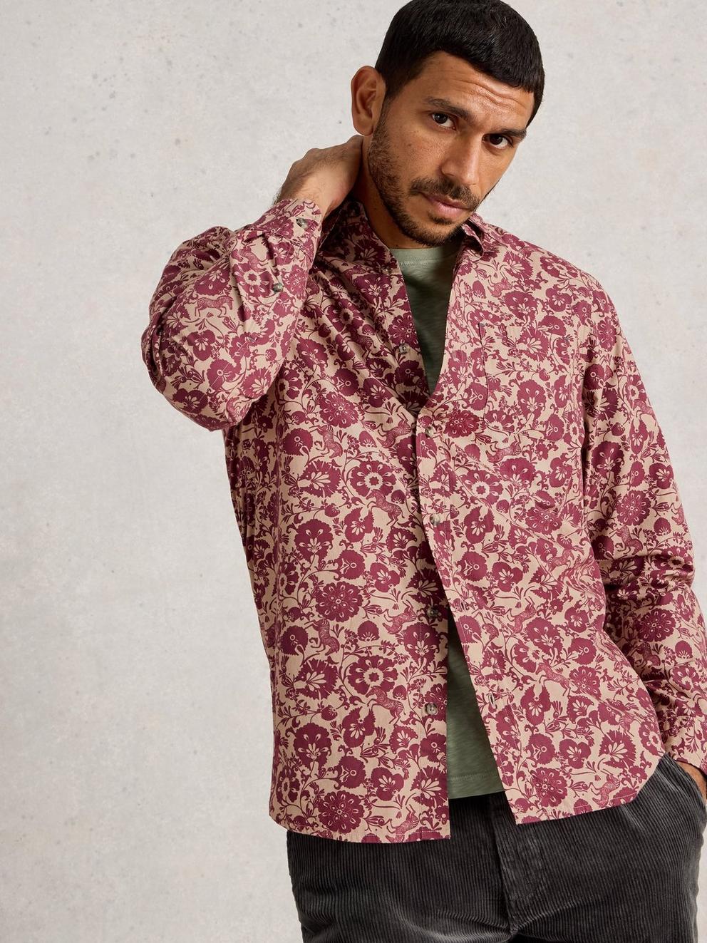 Finsbury Folk Print Shirt