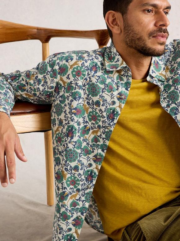 Finsbury Folk Print Shirt