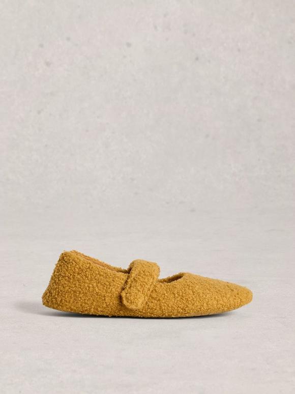 Borg Mary Jane Slipper