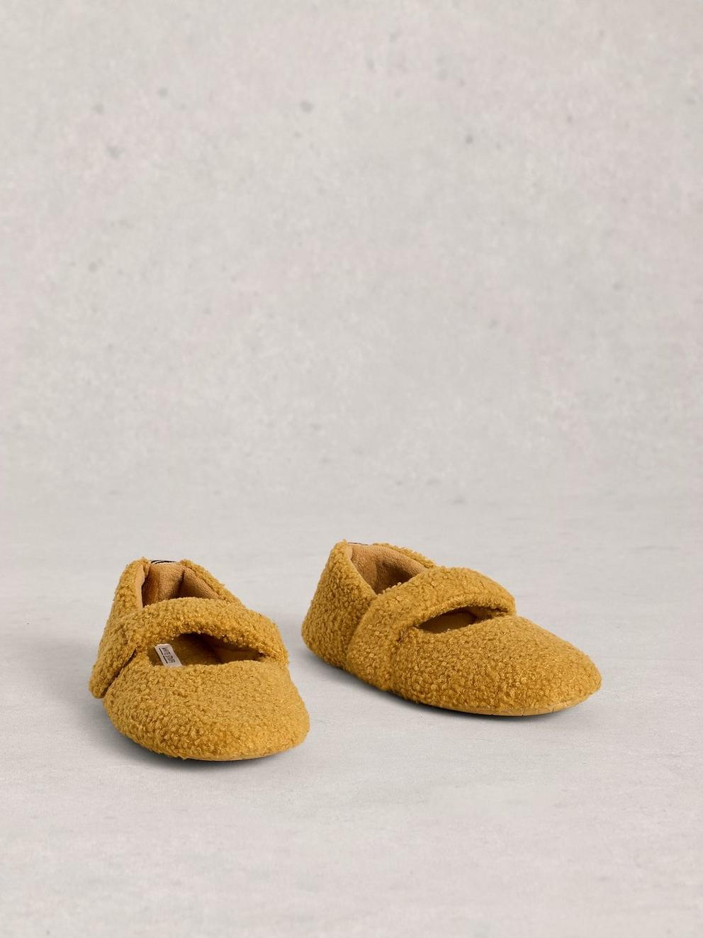 Borg Mary Jane Slipper