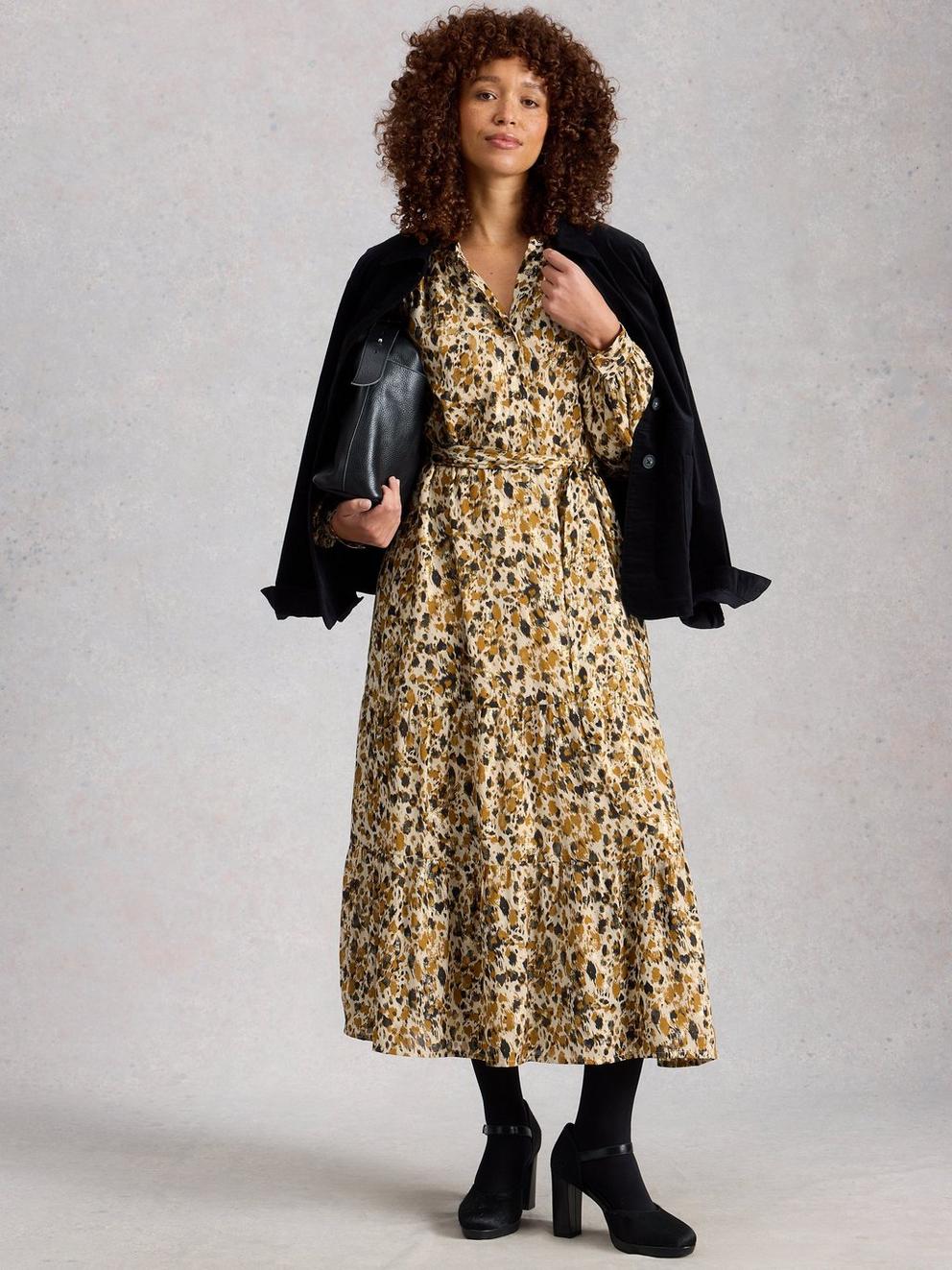 Delilah Metallic Dress