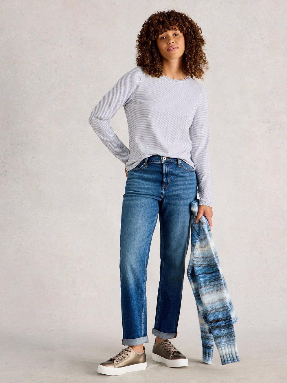 CLARA LS SPARKLE TEE