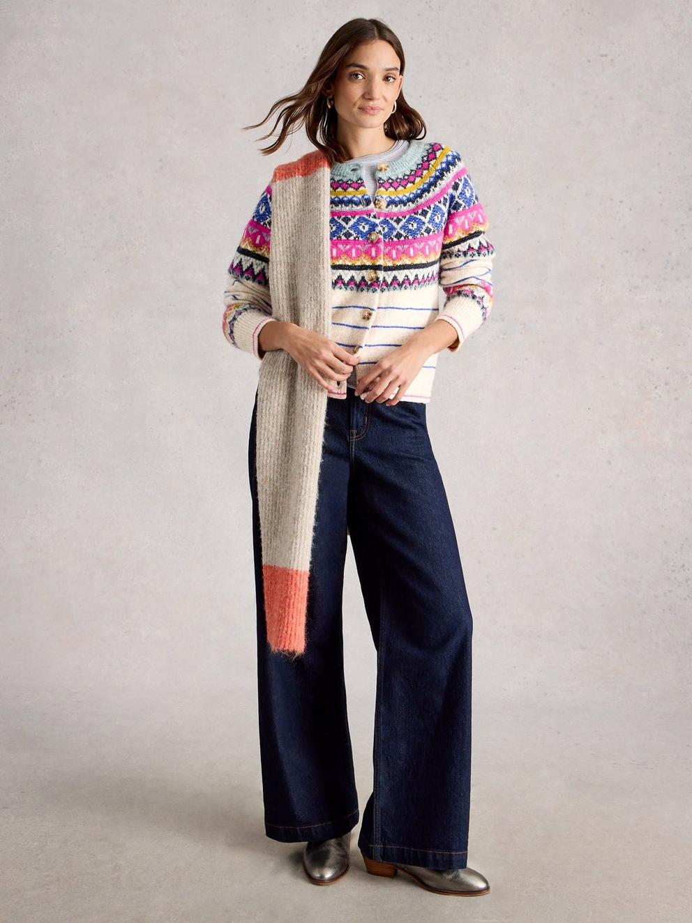 ARCTIC FAIRISLE CARDIGAN