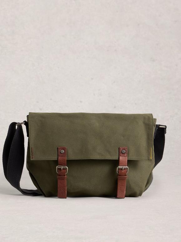 Charlie Canvas Messenger Bag
