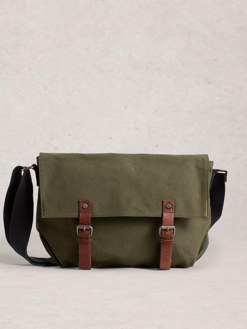 Charlie Canvas Messenger Bag
