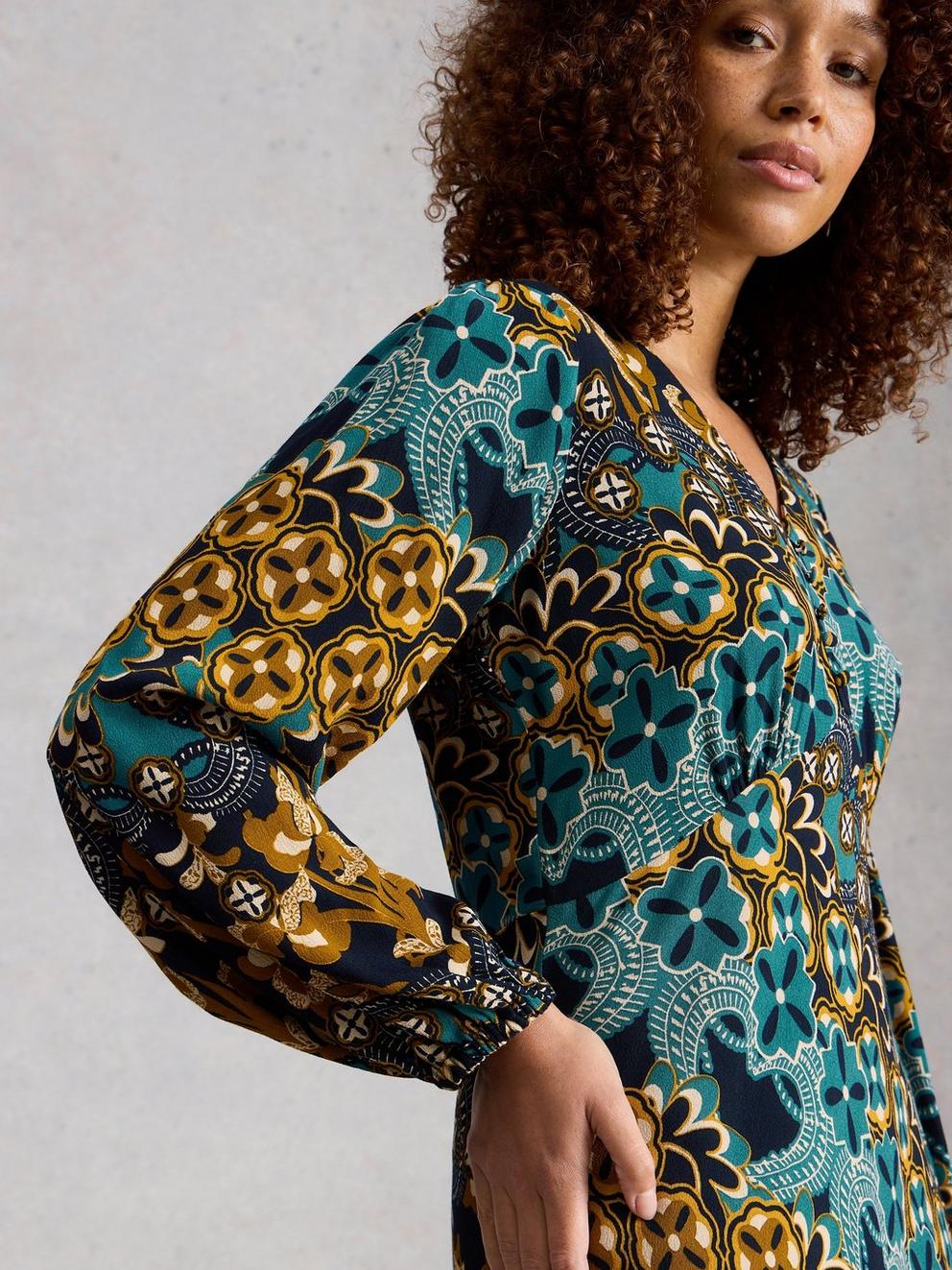 Hope Bias Cut Maxi Dress