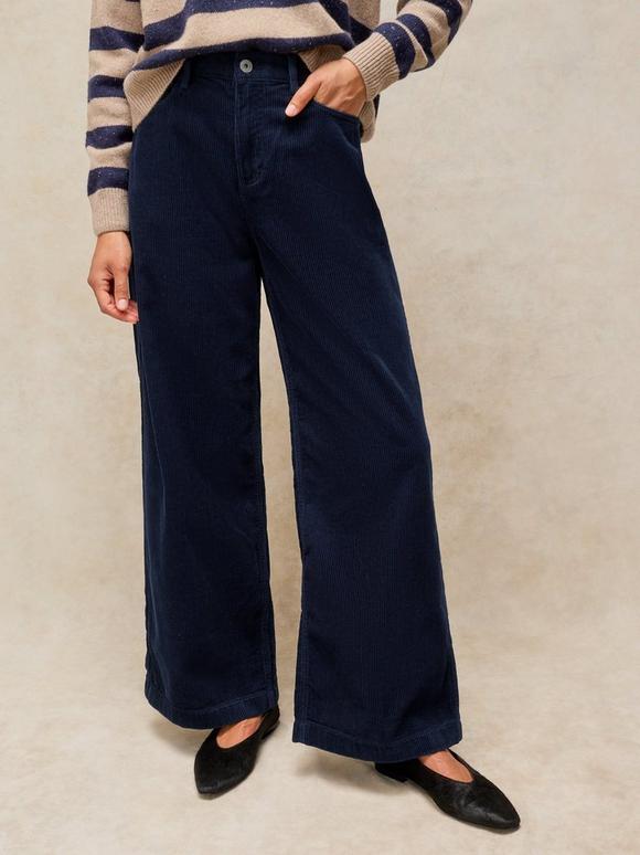 Ayla Wide Leg Cord Trouser