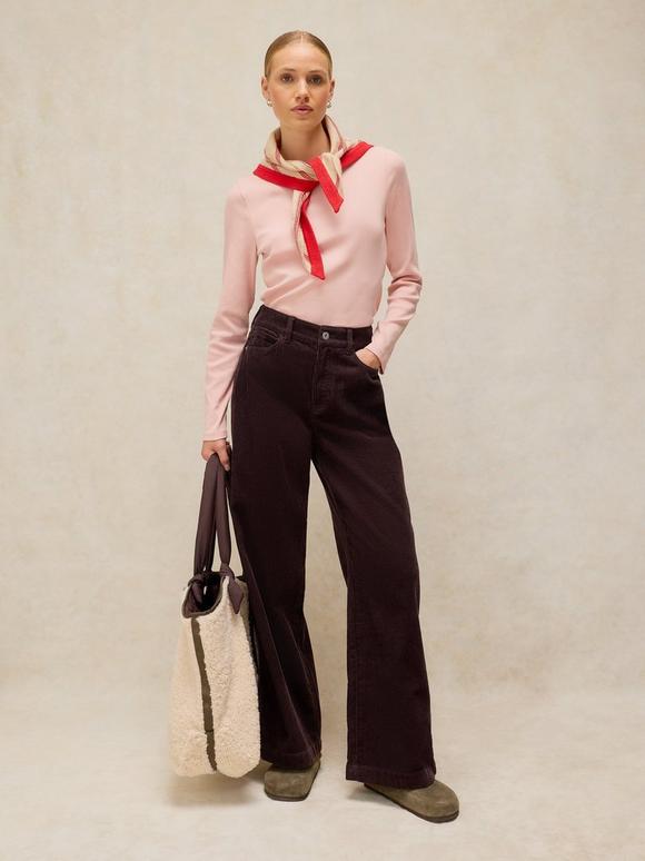 Ayla Wide Leg Cord Trouser