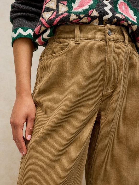 Ayla Wide Leg Cord Trouser