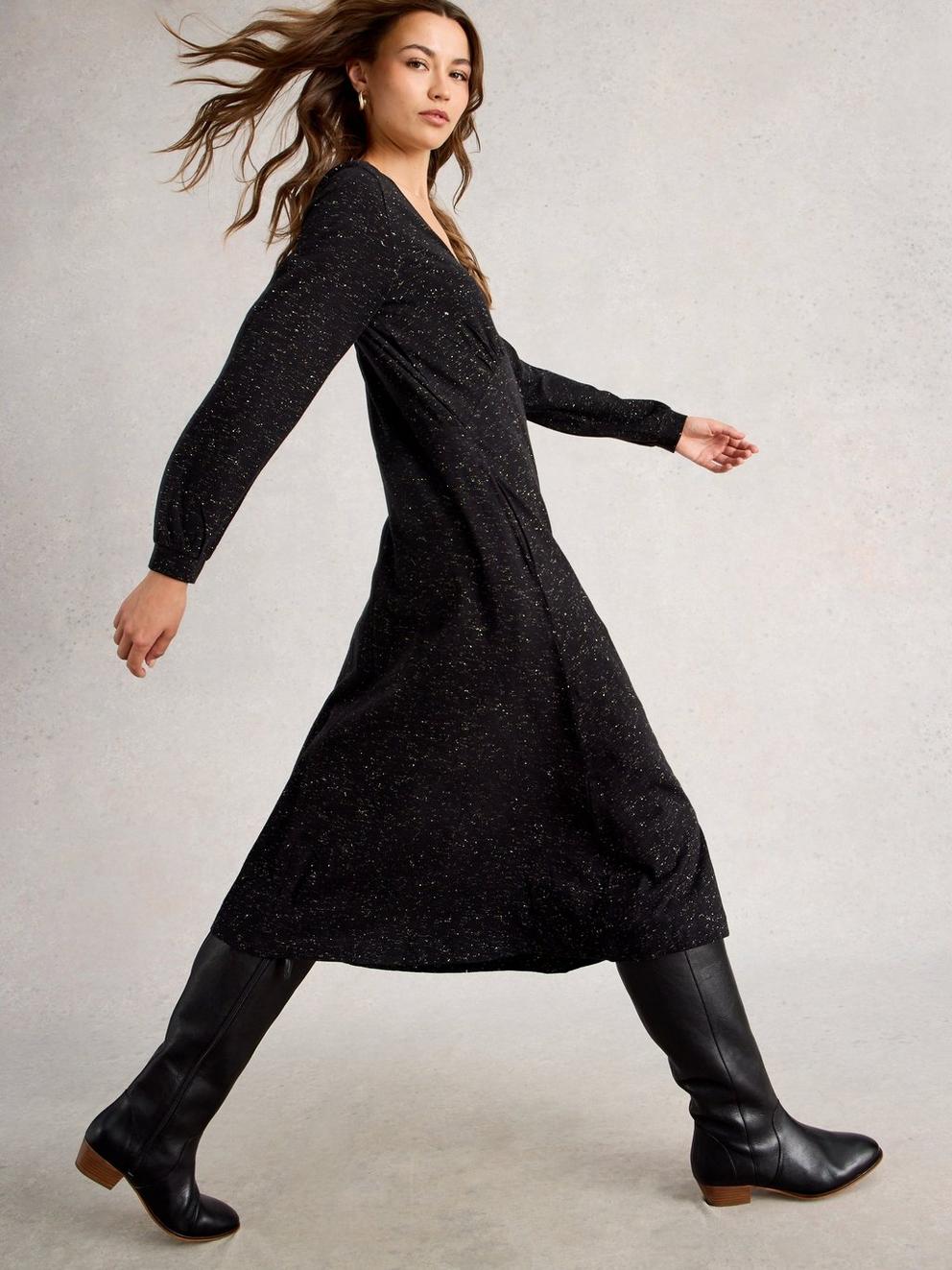 Megan Sparkle Jersey Dress