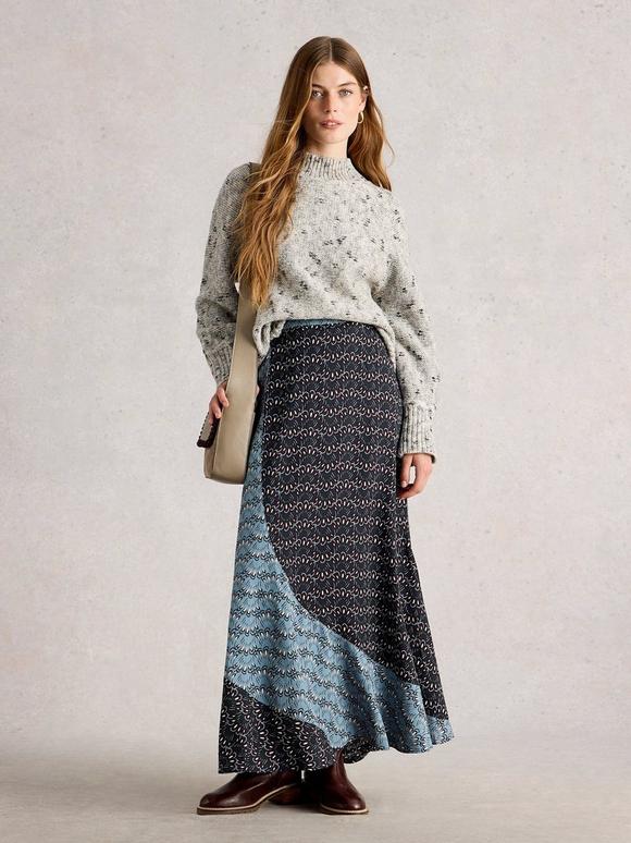 Sara Print Maxi Skirt