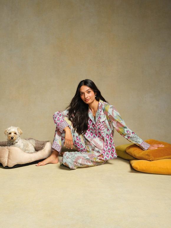 NINA ORGANIC PJ LONG SLEEVE SHIRT