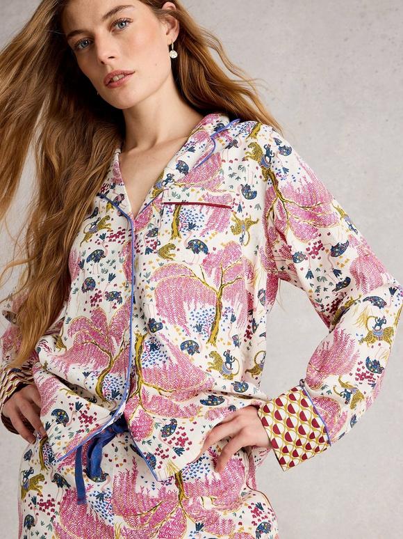 NINA ORGANIC PJ LONG SLEEVE SHIRT