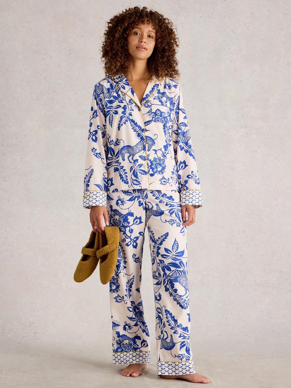 NINA ORGANIC PJ LONG SLEEVE SHIRT