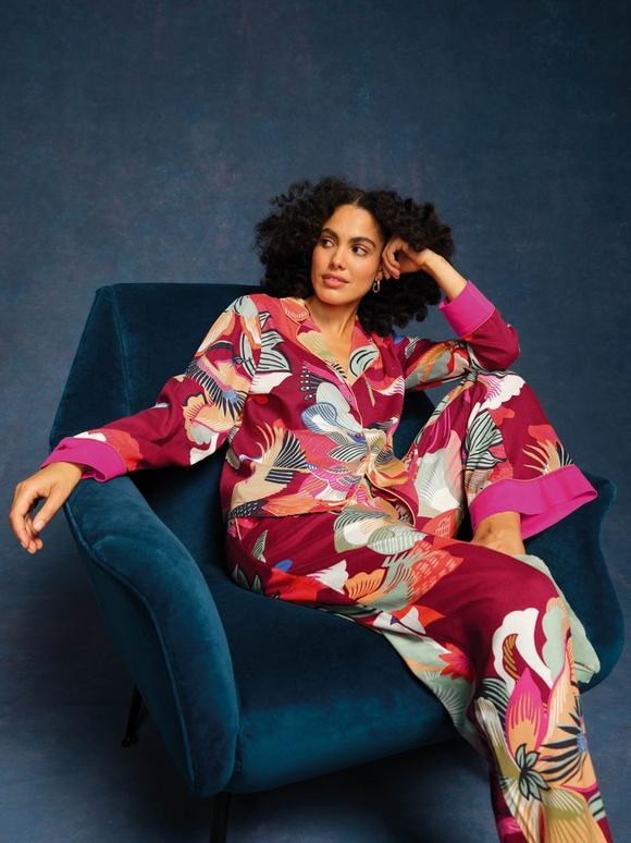 NINA ORGANIC PJ LONG SLEEVE SHIRT