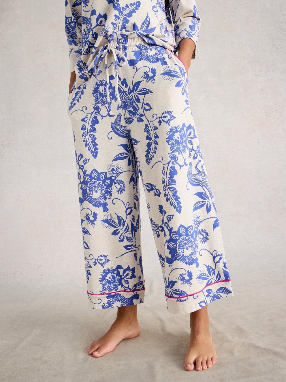 TRINA CROPPED JERSEY PJ BOTTOM