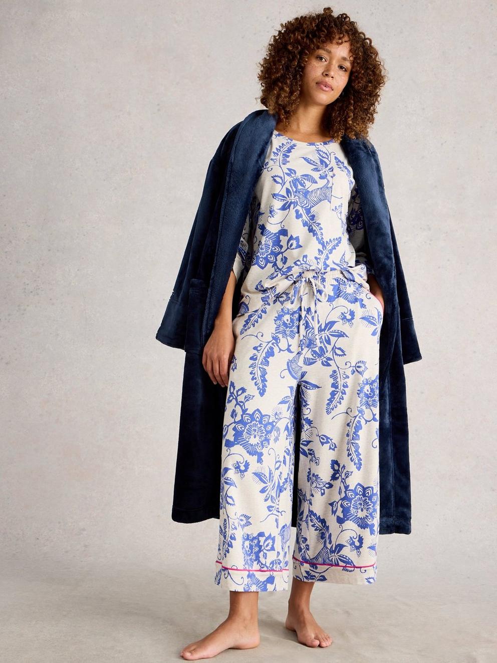 TRINA CROPPED JERSEY PJ BOTTOM