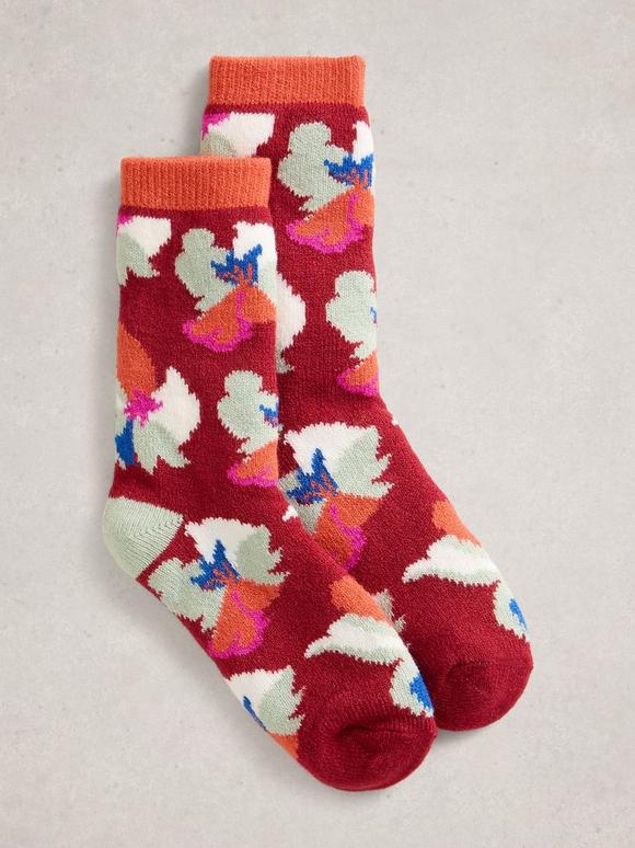Floral Cabin Sock