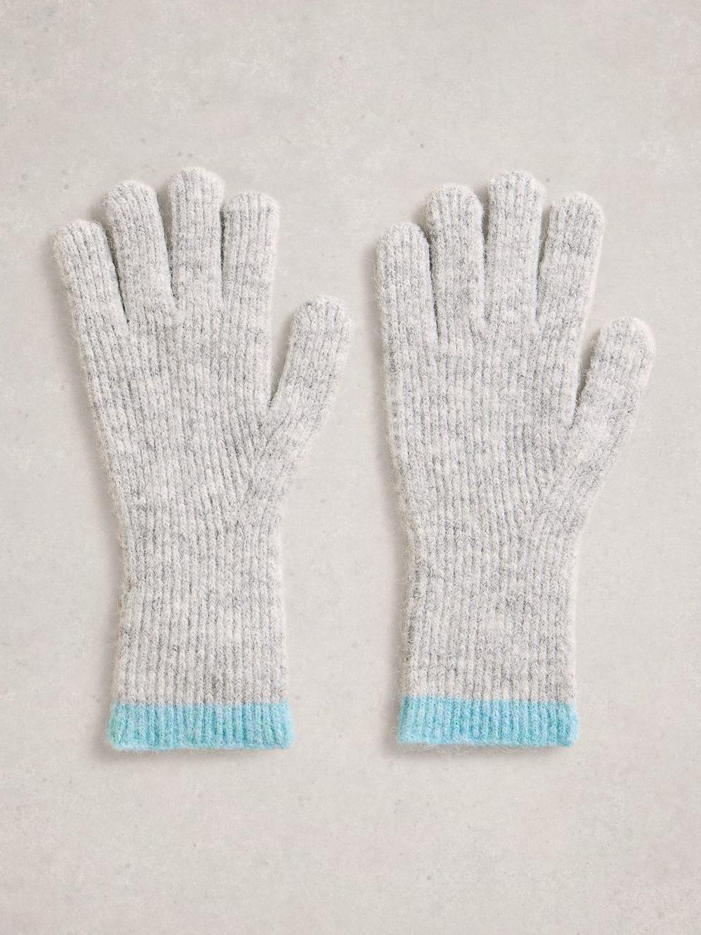 Colourblock Knitted Glove
