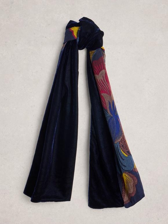 Velvet Print Scarf