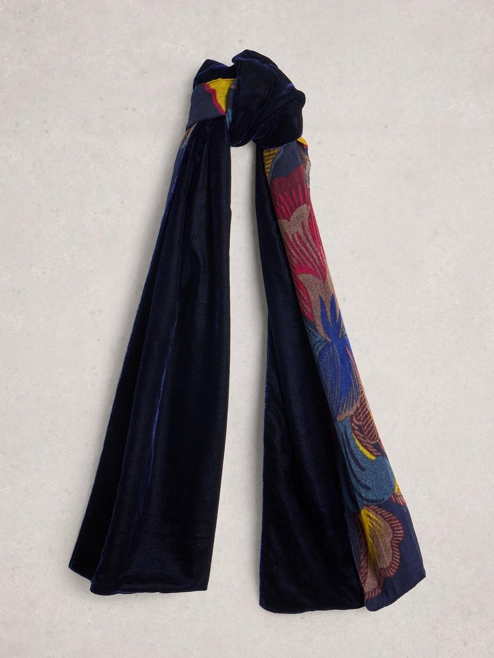 Velvet Print Scarf