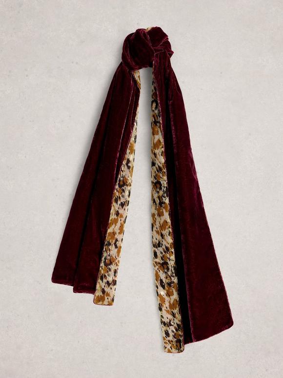 Velvet Print Scarf