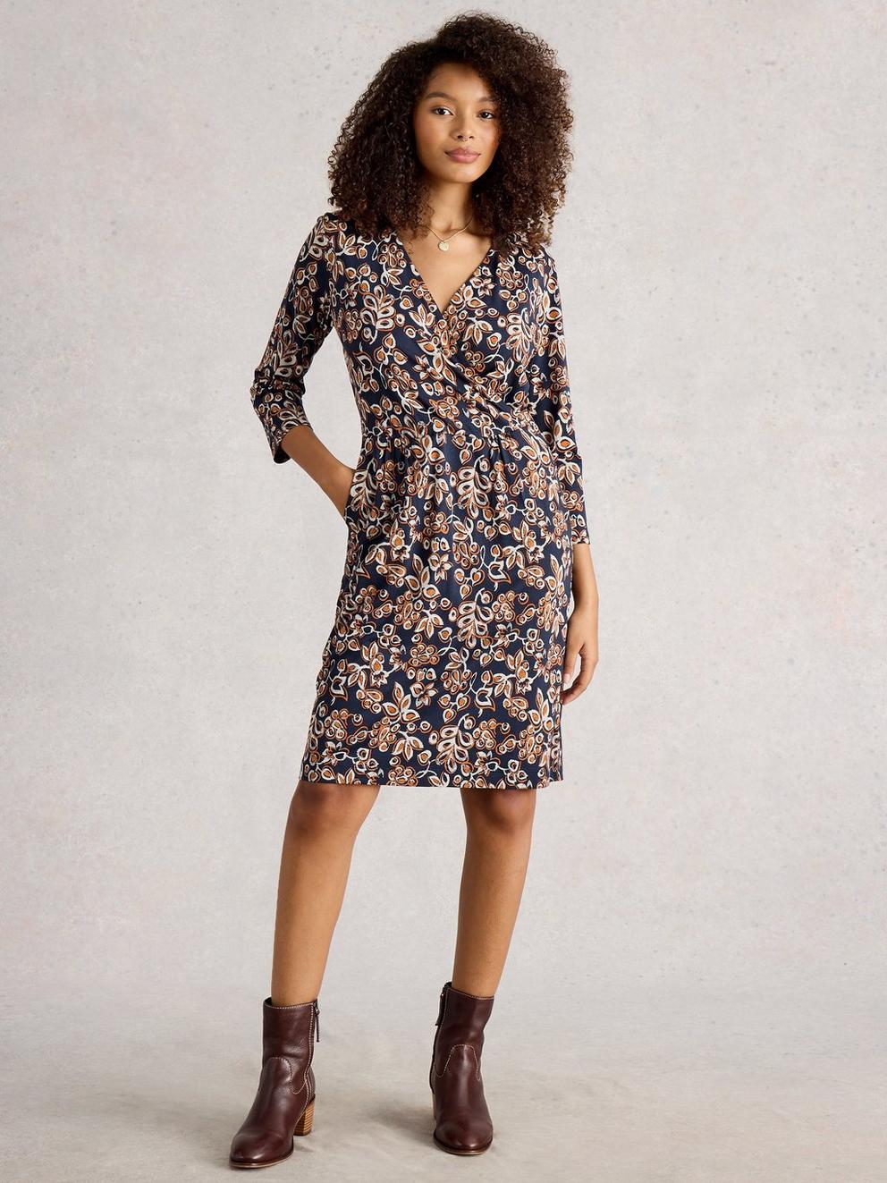 Tallie Wrap Jersey Dress