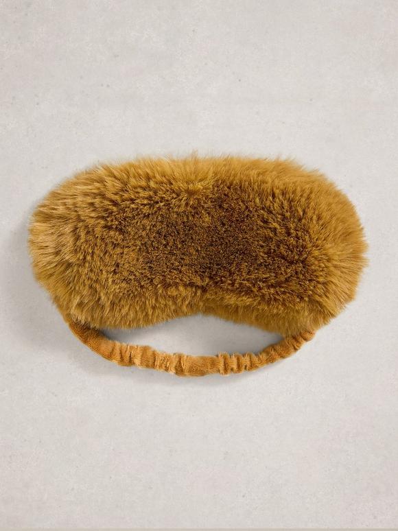Velvet Faux Fur Eye Mask