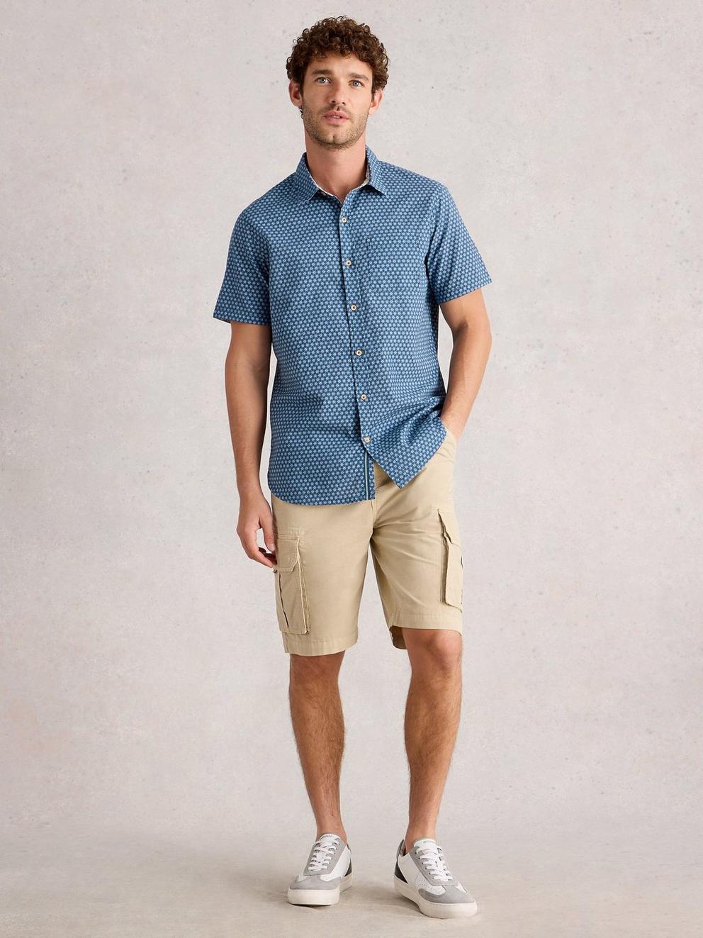 Finsbury Flower SS Print Shirt